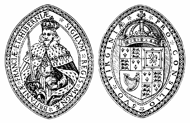 Seal of the King James I